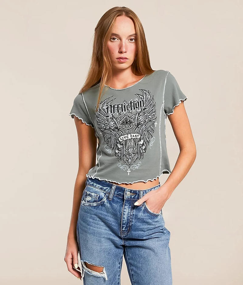 Widowmaker Baby Cropped T-Shirt
