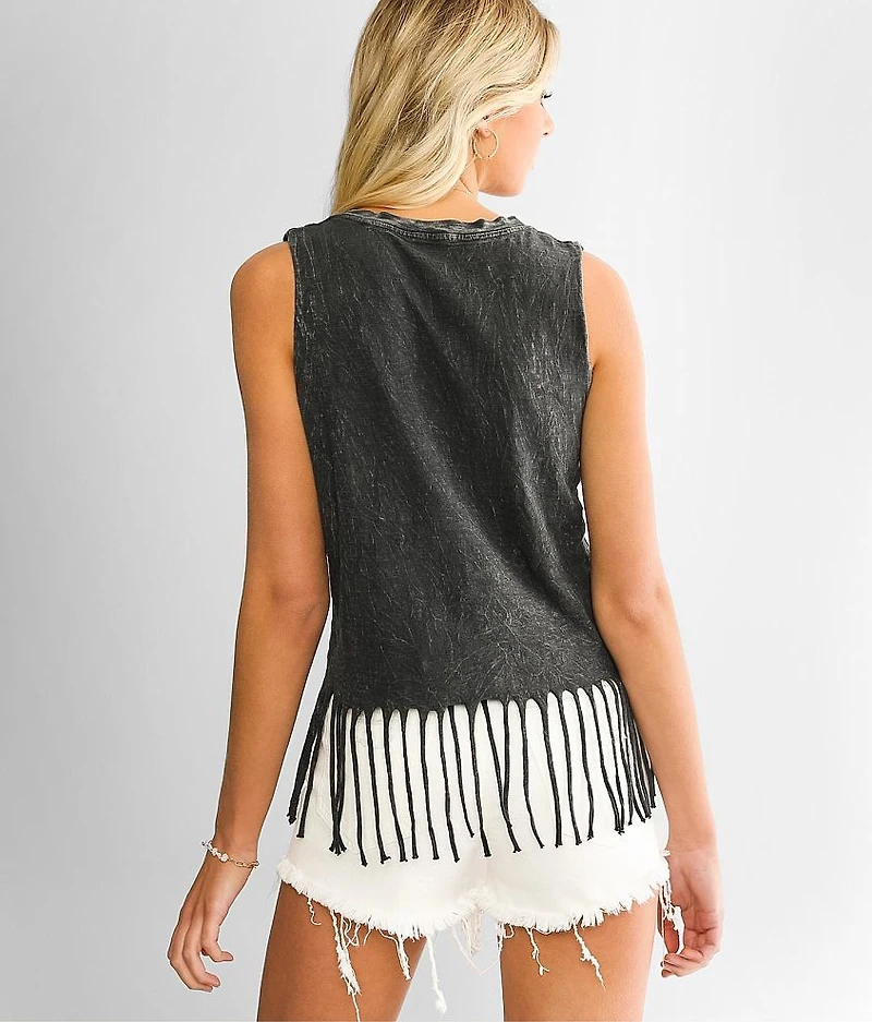Desert Ride Fringe Tank Top