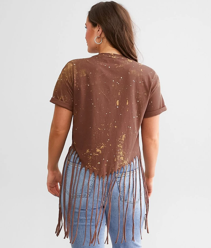 Alley Wreck Fringe T-Shirt