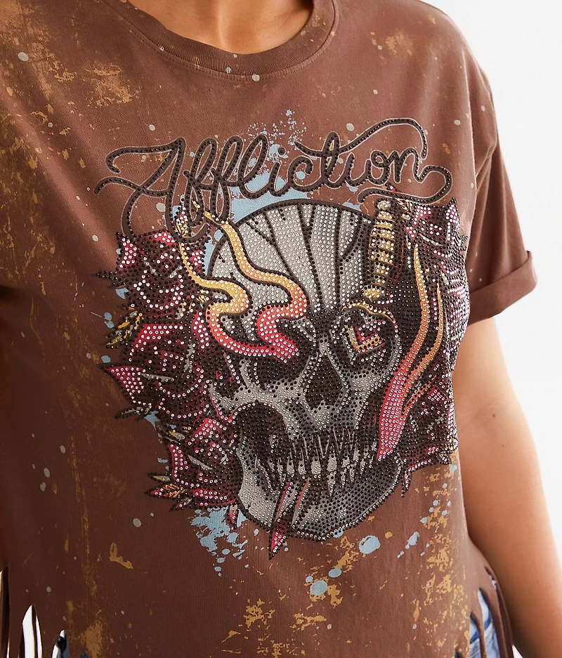 Alley Wreck Fringe T-Shirt