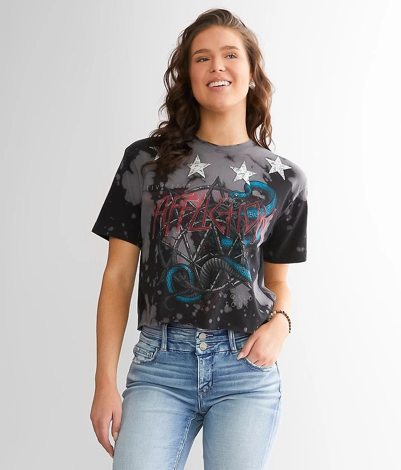 Nameless Ghost Cropped T-Shirt