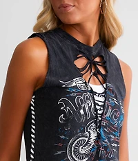 American Customs No Luck Motors T-Shirt