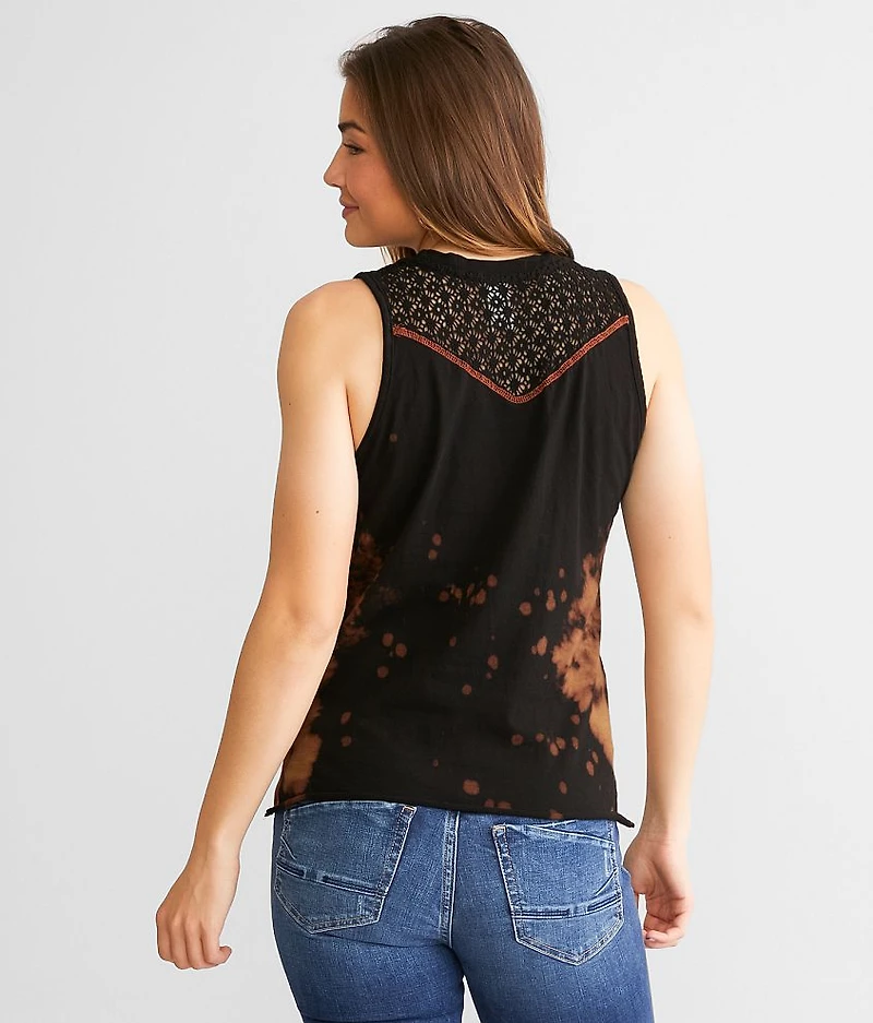 Blood Moon Fringe Tank Top