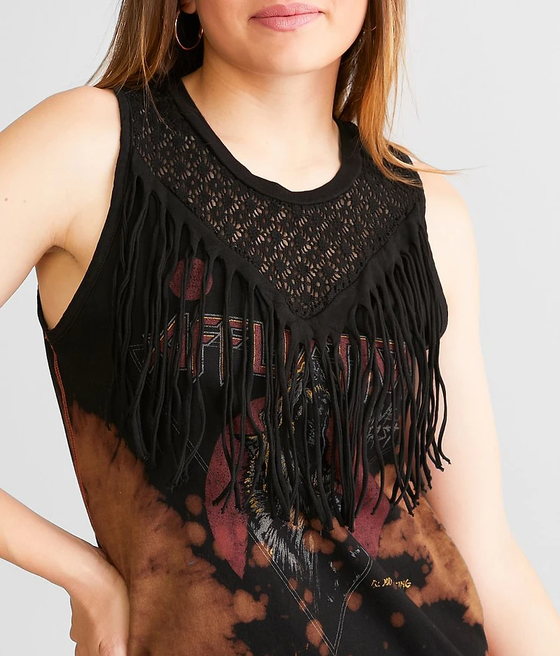 Blood Moon Fringe Tank Top