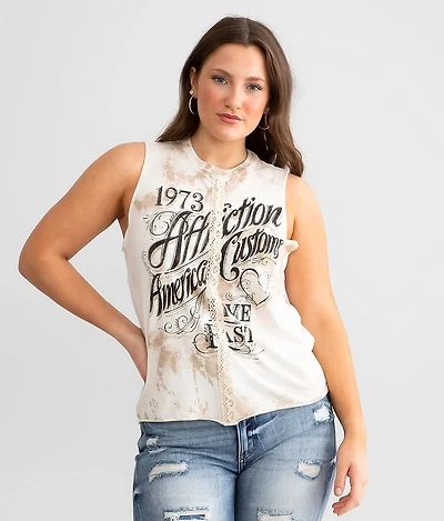 American Customs Shotgun Wedding Muscle Tank Top
