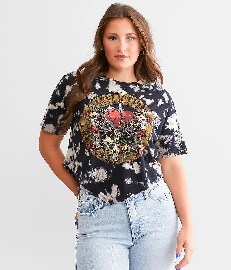 American Customs Heart Rock Cropped T-Shirt