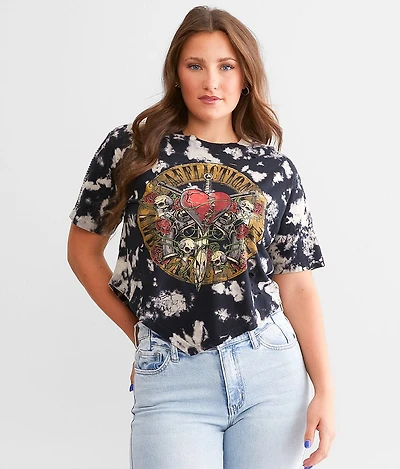 American Customs Heart Rock Cropped T-Shirt