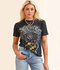 American Customs Motor Flame T-Shirt