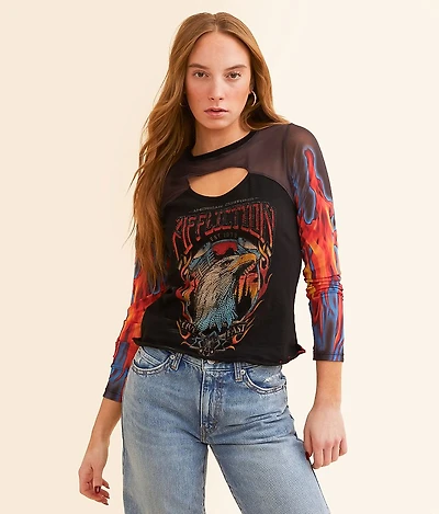 American Customs Sunset Cruisin' T-Shirt
