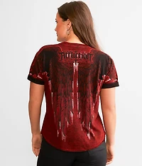 Age Of Winter Lace-Up T-Shirt