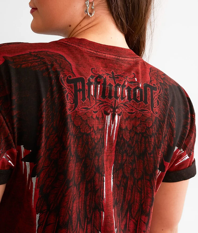 Age Of Winter Lace-Up T-Shirt