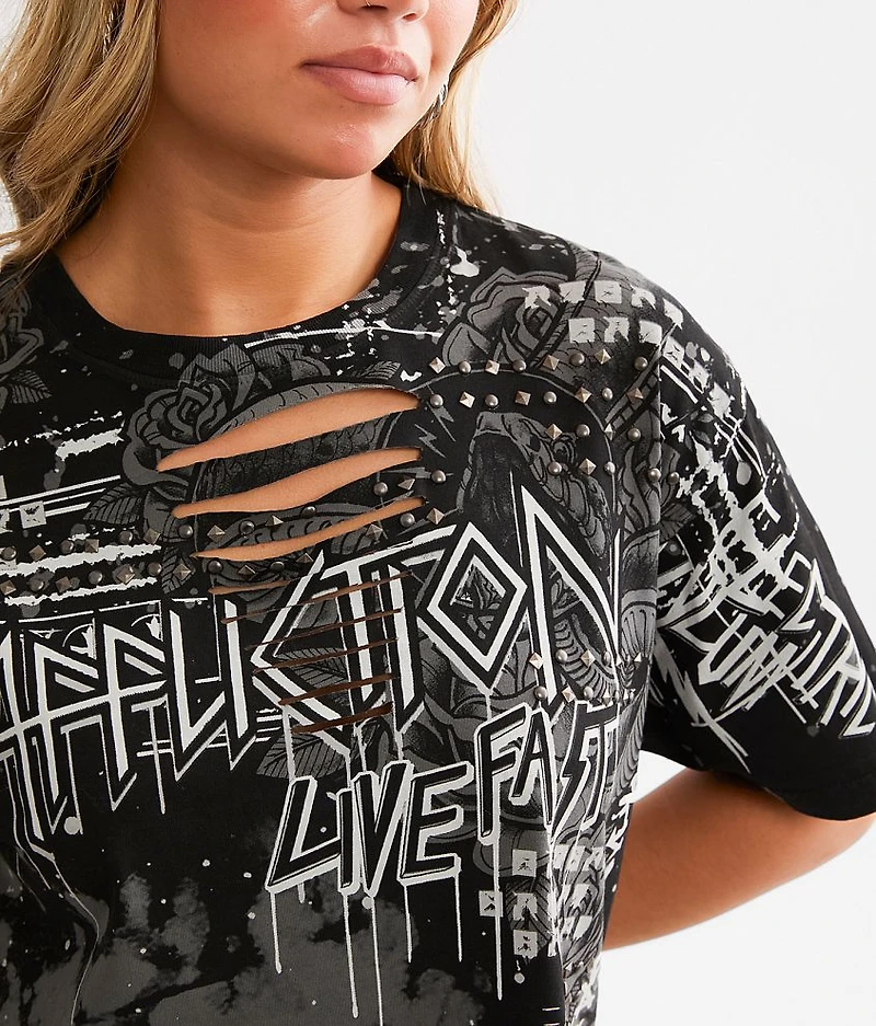 Electric Asylum Cropped T-Shirt