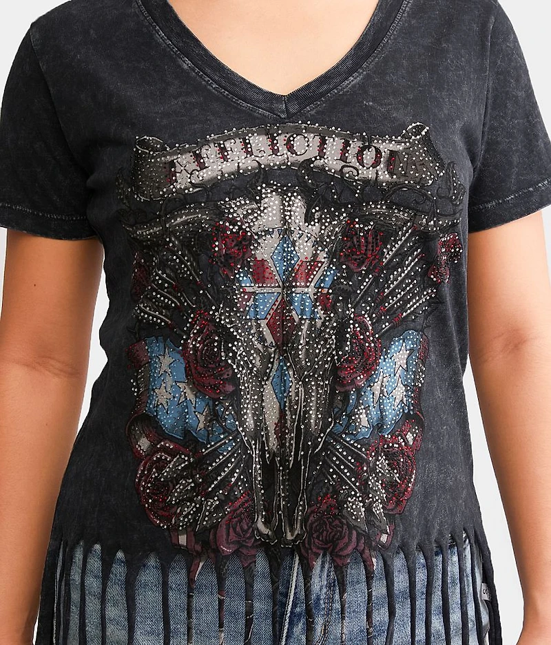 Little Bighorn Fringe T-Shirt