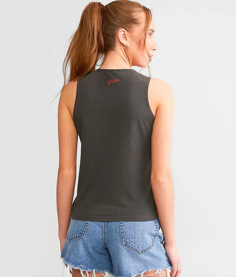 Ring Of Fire Cinch Tie Tank Top