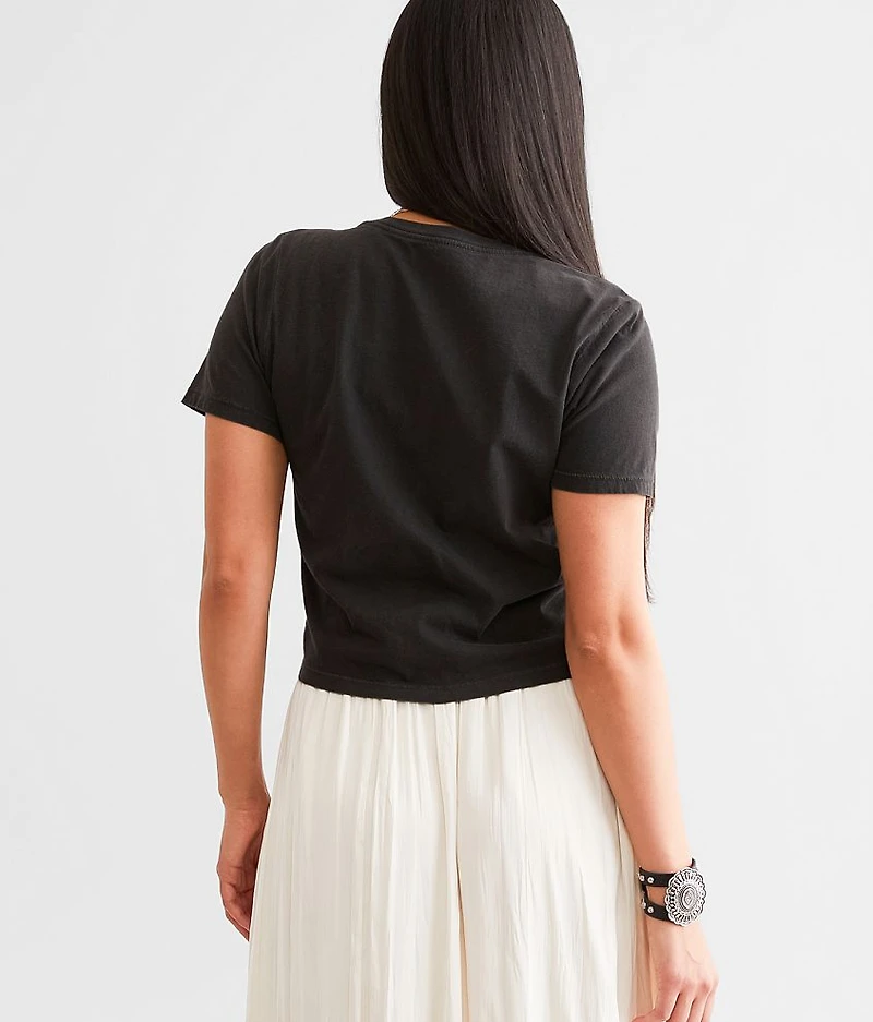 American Customs Rambling Rose Cropped T-Shirt