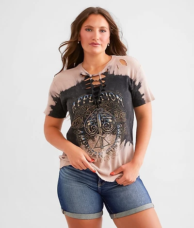 American Customs Death Spade Chrome T-Shirt