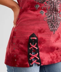 Prophecy Lace-Up T-Shirt