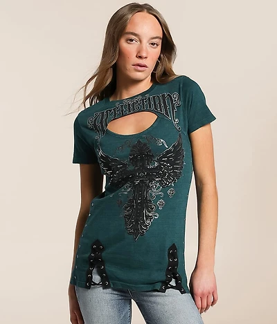 Prophecy Lace-Up T-Shirt