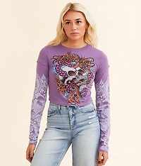 Velvet Sky Cropped T-Shirt