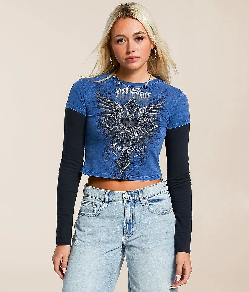 Ayelsbury Cottage Cropped T-Shirt
