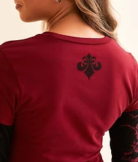 Crows Cropped T-Shirt