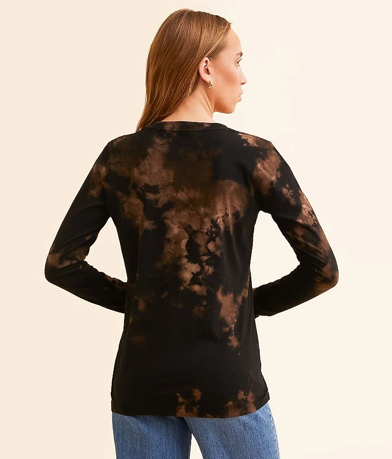 Dream On Rhinestone Lace-Up T-Shirt