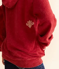 Viola Heart Hooded Sweatshirt