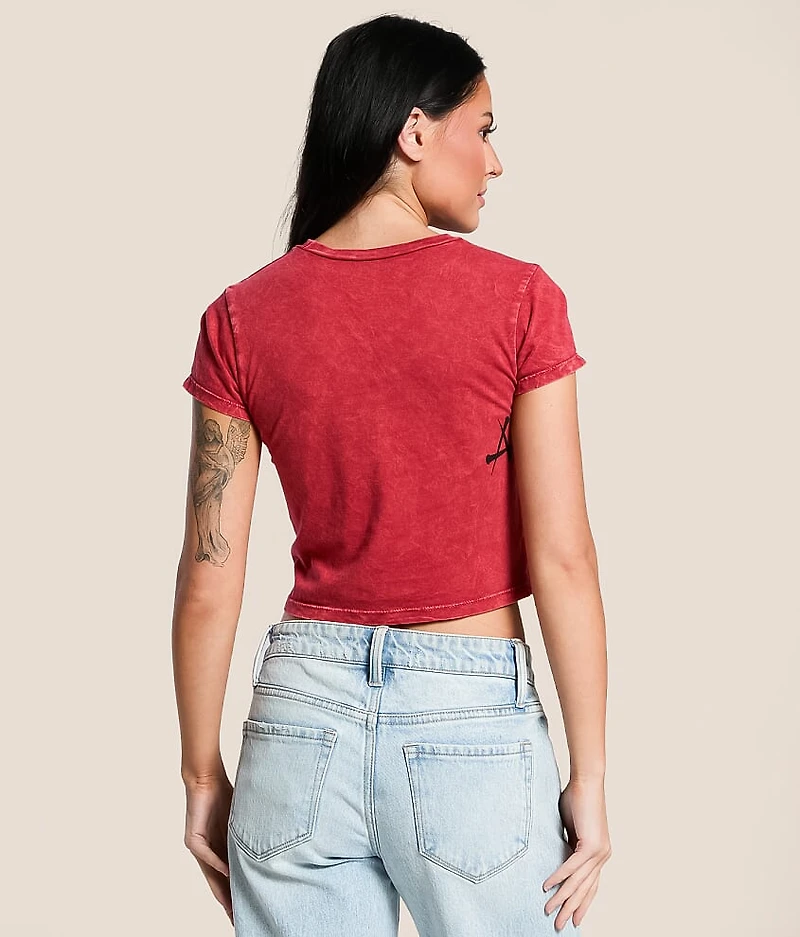 Winged Up Cropped T-Shirt
