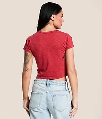 Winged Up Cropped T-Shirt
