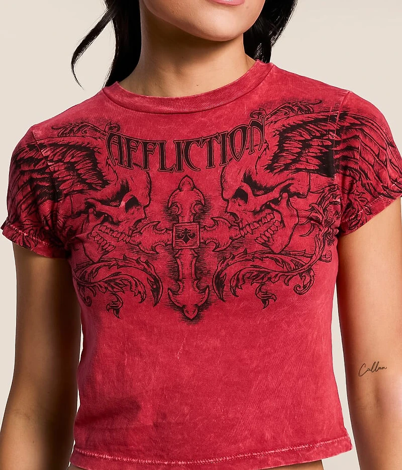 Winged Up Cropped T-Shirt