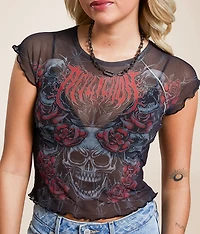 Bloodletter Mesh Baby Cropped T-Shirt