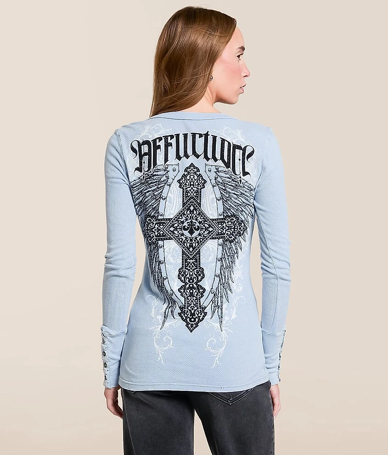 Artic Light Thermal Henley