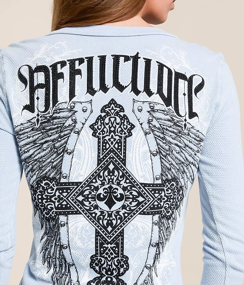 Artic Light Thermal Henley