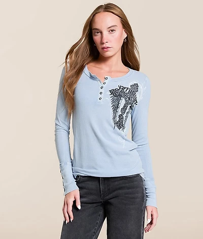 Artic Light Thermal Henley