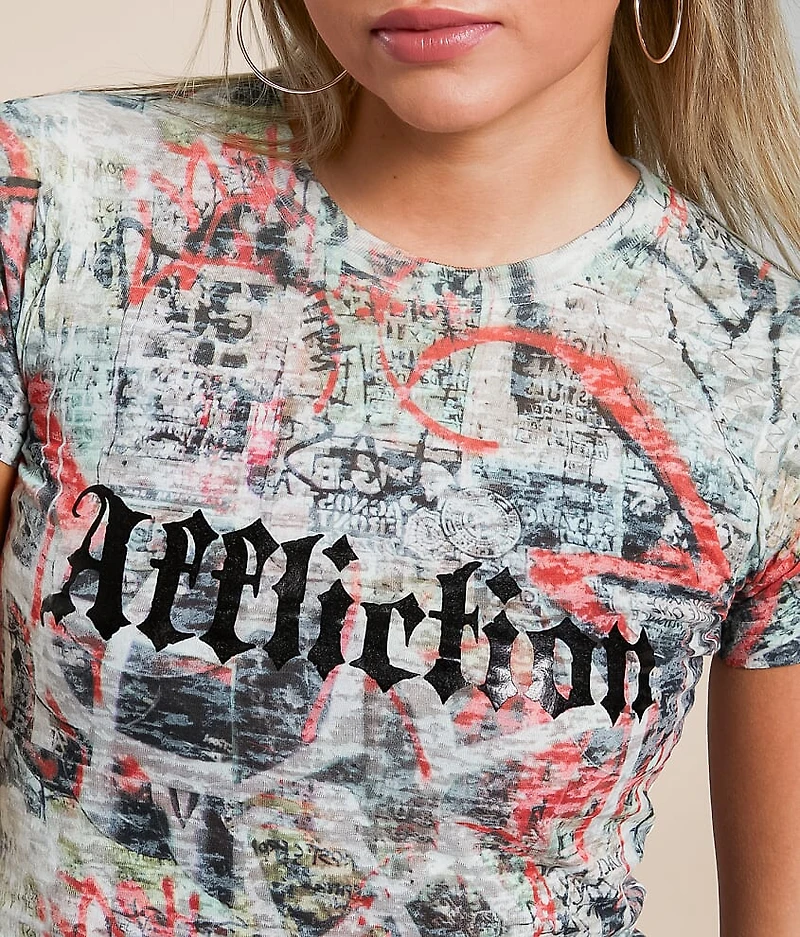 Punk Cropped T-Shirt