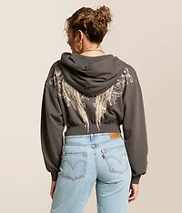 Aristocrat Cropped Hoodie