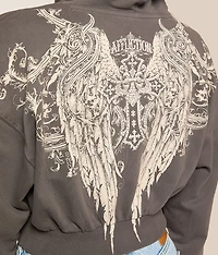 Aristocrat Cropped Hoodie