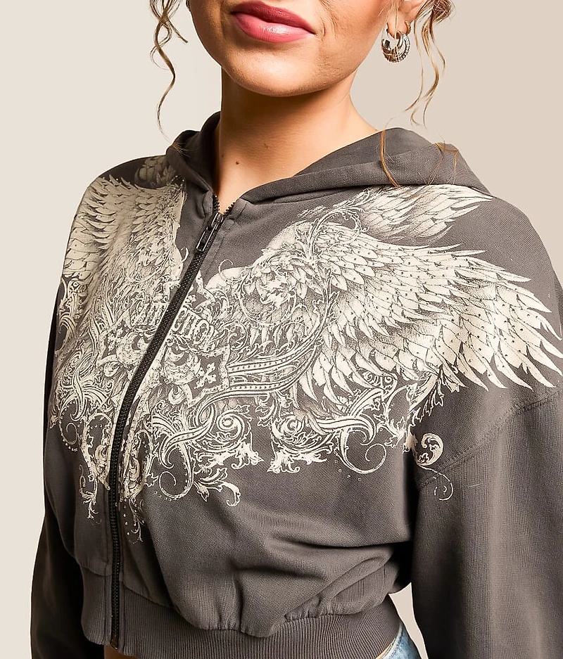Aristocrat Cropped Hoodie