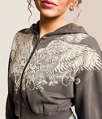 Aristocrat Cropped Hoodie