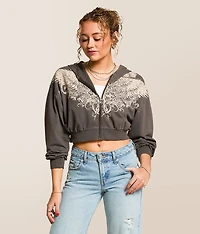 Aristocrat Cropped Hoodie