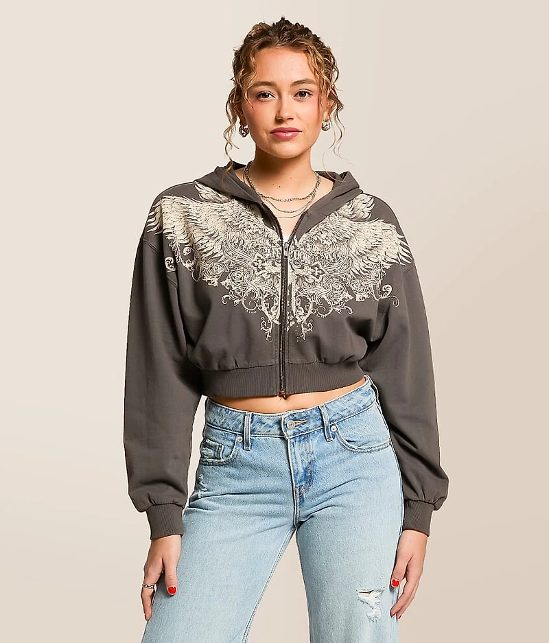 Aristocrat Cropped Hoodie