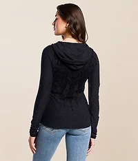 Chaos Theory Hooded Shirt