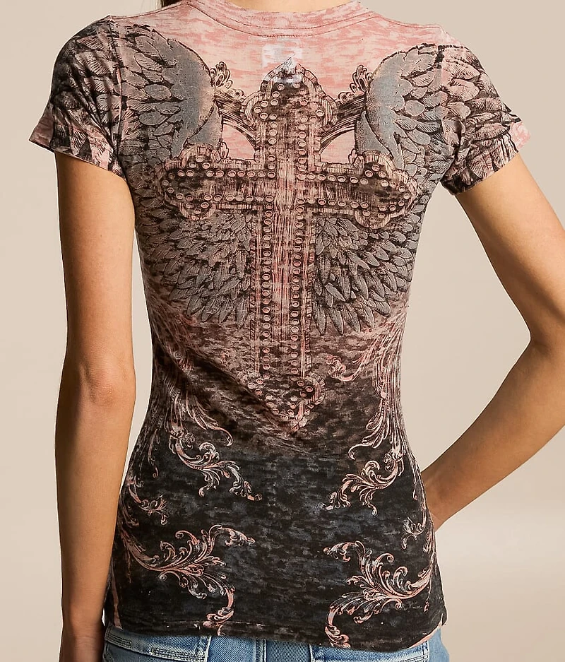 Isabella Burnout T-Shirt