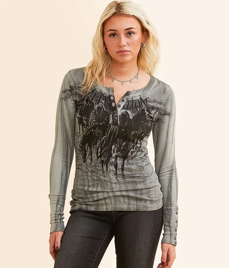 Black Night Henley