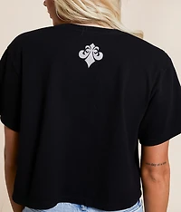 Skeleton Cropped T-Shirt