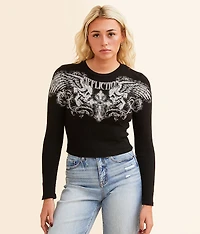 Winged Up Cropped Thermal