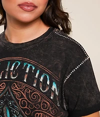 Death Spade Chrome Fringe T-Shirt