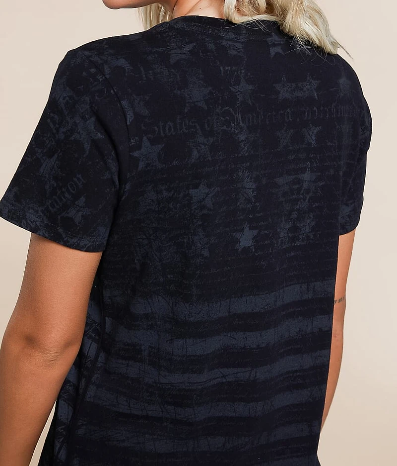 American Customs Chromium Heart T-Shirt