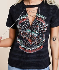 American Customs Chromium Heart T-Shirt
