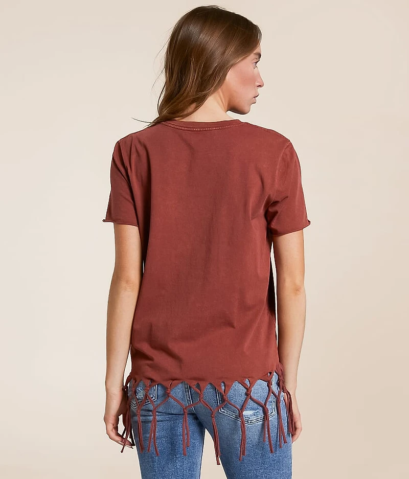 American Customs Davey Jones Fringe T-Shirt